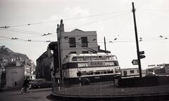 Turning circle on High Street 1959